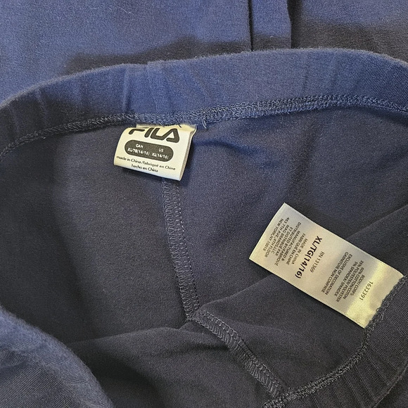 Fila Girls Classic Logo Leggings - Picture 6 of 7